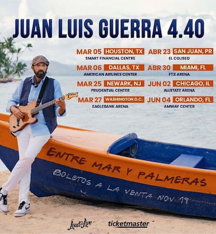 Juan Luis Guerra, de los primeros en volver a los conciertos presenciales en Miami