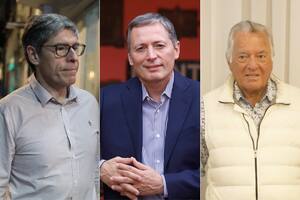 Juan Manuel Abal Medina, Fernando Gray y Luis Barrionuevo