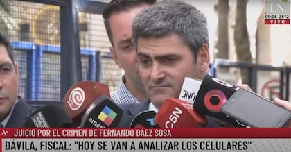 Juan Manuel Dávila en la previa de la séptima audiencia