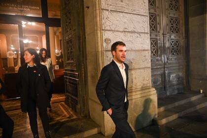 Juan Manuel López, jefe del bloque de diputados de la Coalición Cívica