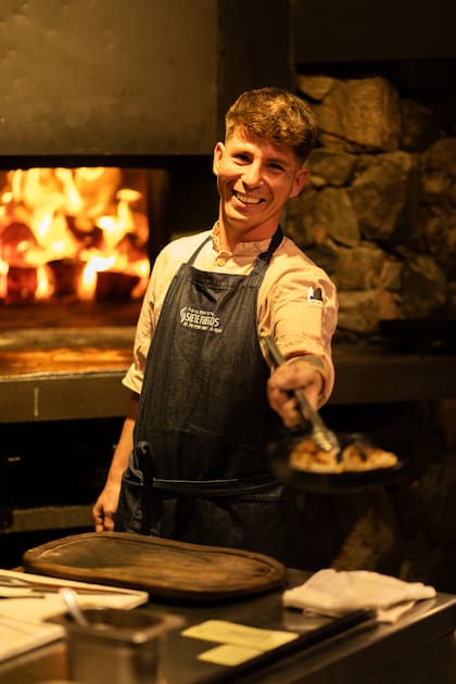 Juan Manuel Martín trabaja con Francis Mallmann