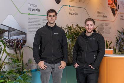 Juan Manuel Pancic, cofundador y CEO de la compañía, y Juan Andrés Vico, CTO y cofundador