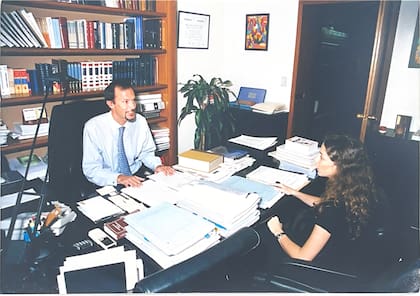 Juan Manuel Quintana y Carolina Zang en los inicios