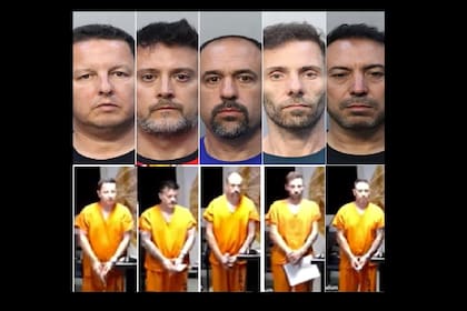 Juan Manuel Zuloaga Arenas, Diego Luis Xiccato, Juan Pablo Rúa, Sebastián Luis Moya y Mauricio Ariel Aparo Orlando