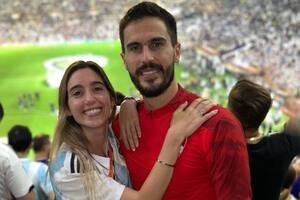 Juan Marconi anunció el nacimiento de su hijo Rocco con una tierna foto