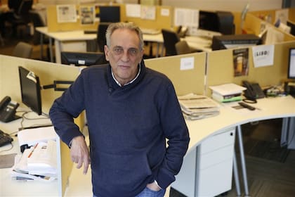 Traverso en una visita a LA NACION; "hoy los pilotos tienen prohibido mostrar su personalidad", sostuvo, siempre incisivo.