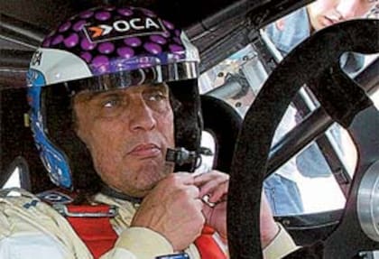 El Flaco corrió hasta los 51 años en TC; en varias temporadas fue auspiciado por Oca, la empresa de Alfredo Yabrán.
