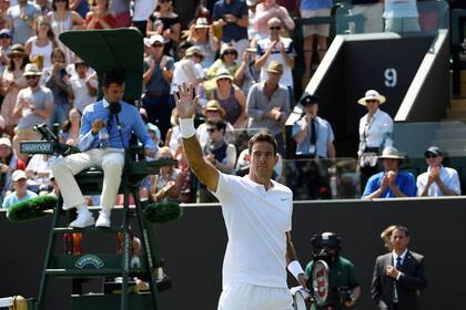Juan Martin Del Potro, ganó su primer partido