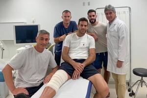 Del Potro visitó al doctor que lo operó en Barcelona y evoluciona favorablemente