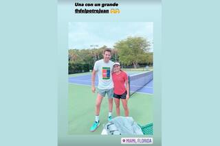 El video de Del Potro entrenándose, a dos años de su último partido y a cinco semanas de Tokio