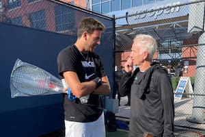 Su situación, la práctica con McEnroe y la posibilidad de jugar en Buenos Aires