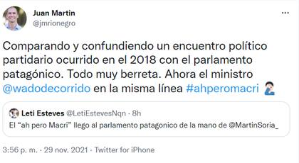 Juan Martín y Leticia Esteves cuestionaron al oficialismo tras la reunión