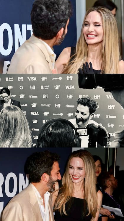 Juan Minujín vivió una noche inolvidable junto a Angelina Jolie