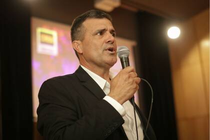 Juan Pablo Castellanos, coordinador regional CREA de Valle Cordilleranos en el encuentro del organismo Olivícola San Juan