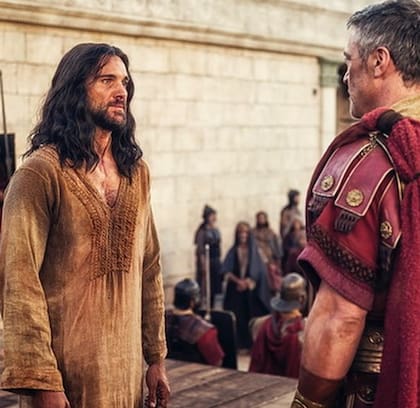Juan Pablo Di Pace fue Jesucristo en la miniserie de NBC, A.D. The Bible Continues