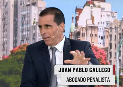 Juan Pablo Gallego, abogado penalista