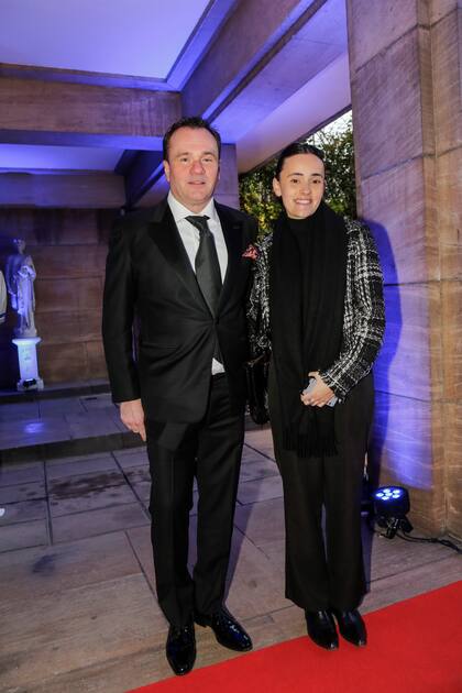 Juan Pablo Maglier y su hija, Delfina Maglier