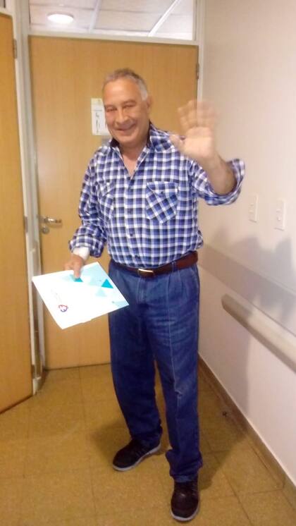 Juan Palavecino recibió un trasplante cardíaco por una miocardiopatía chagásica en la Fundación Favaloro