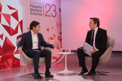 Juan Parma, CEO de HSBC Argentina en conversación con el secretario general de Redacción de LA NACION, José Del Rio