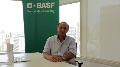 Juan Pérez Brea, gerente de Cultivo de Soja de BASF.