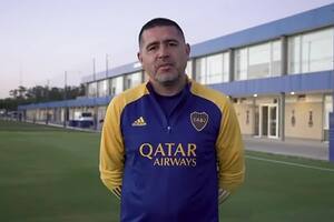 Salió a jugar. La arenga de Riquelme al plantel de Boca en la previa del clásico