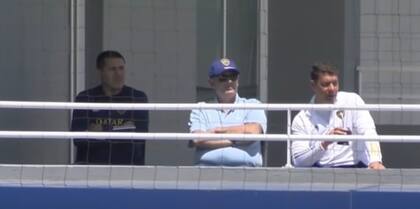 Juan Román Riquelme sobre Battaglia: "Sebastián está contento, no es fácil ser técnico de nuestro club, pero esto es un juego"