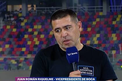 Juan Román Riquelme, vicepresidente de Boca