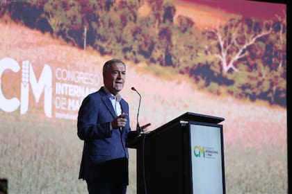 Juan Schiaretti. Gobernador de Córdoba
En el Congreso Internacional del cereal  se realizó en Córdoba