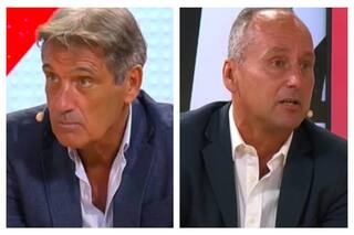 El tenso cruce entre Juan Simón y el nuevo columnista de F12: “Si es personal, no discuto más”