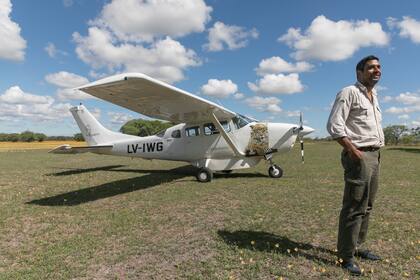 Juan Sosa es piloto de Airbera.