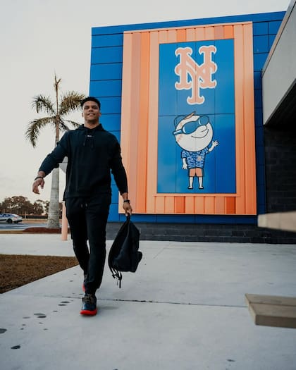 Juan Soto fue firmado por los Mets por 765 millones de dólares (Instagram @juansoto_25)