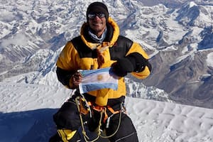 Por primera vez un argentino escaló la tercera montaña más alta del mundo