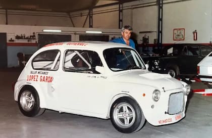 Juan usó todo lo que había aprendido en su carrera de mecánico para hacer el prototipo con el que compitió en el autocross Castilla-La Mancha.