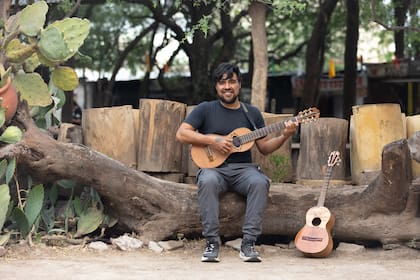 Juan Zabaleta Carabajal en el Patio de Froilán