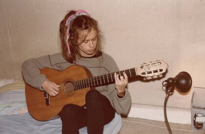 Juana cuando era adolescente