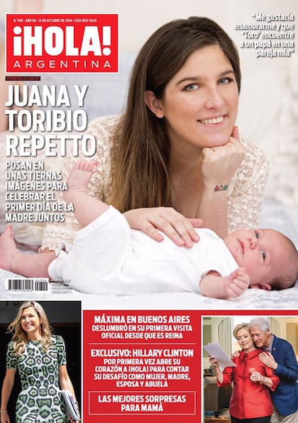 Juana Repetto, en la tapa de ¡Hola! de esta semana