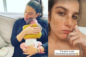 Juana Repetto hizo catarsis en las redes sociales y contó el lado B de la maternidad