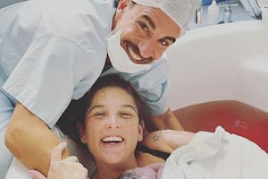 Nicolás Repetto y Reina Reech celebraron el nacimiento de su nieto