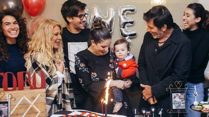 Juana Repetto y un festejo familiar para Toribio