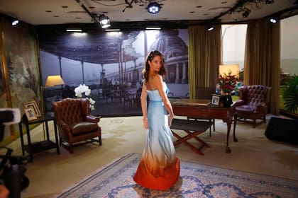 Juana Viale con uno de sus looks del verano