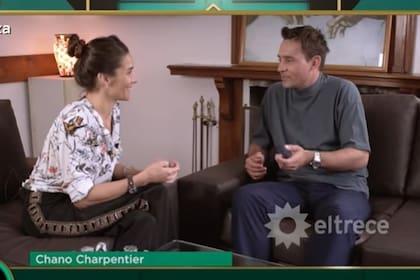 Juana Viale entrevistó a Chano Moreno Charpentier en el centro donde el músico permaneció internado por varios meses