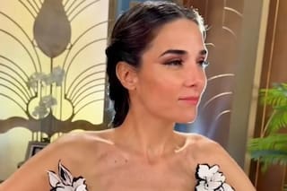 El look floral de Juana Viale con el que deslumbró este domingo en el Almorzando