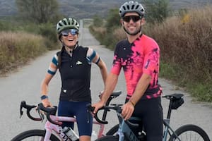 Juana Viale recorrió San Luis en bicicleta junto a Yago Lange: las postales de su aventura