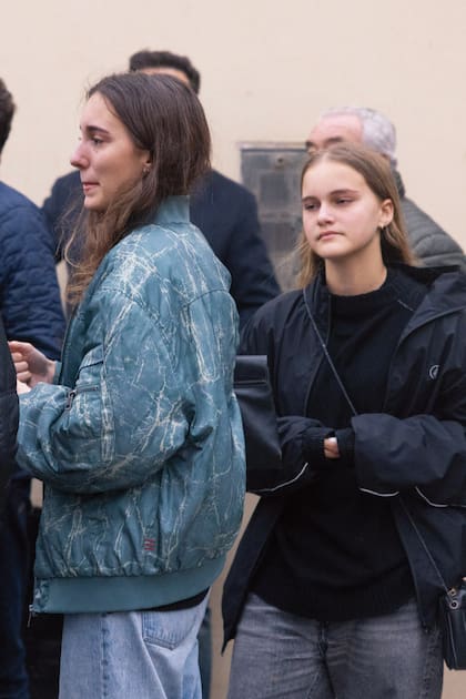 Juana y Amalia Yabrán, dos de las nietas del “Flaco” por parte de su hija María Paula, que estuvo casada con Pablo Javier Yabrán. Él también era abuelo de Alfredito Yabrán, Gunther Thomas Schopfer (hijo de Manuela) y Gaspar y Lara Traverso (hijos de Juan Cruz).