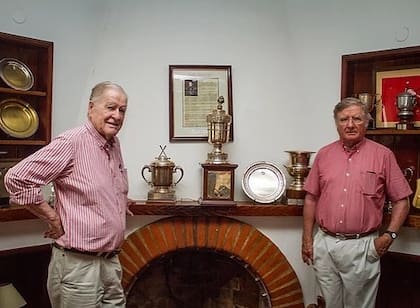 Juancarlitos y Alfredo Harriott, dos glorias de Coronel Suárez