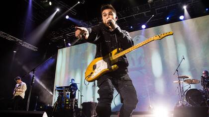 Juanes presentó anoche, en el Luna Park, su disco visual Mis planes son amarte. Hoy habrá una segunda función.