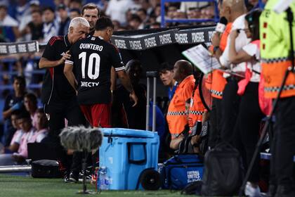 Juanfer Quintero debió ser reemplazado