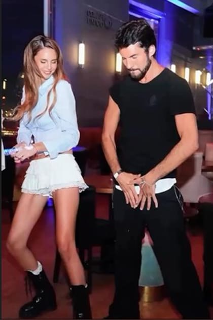 Juanita y Francisco, los más divertidos de la pista.