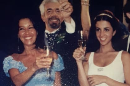 Juanjo y Mirta en el casamiento de su hija