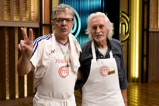 MasterChef Celebrity: Juanse y su increíble imitación de Charly García